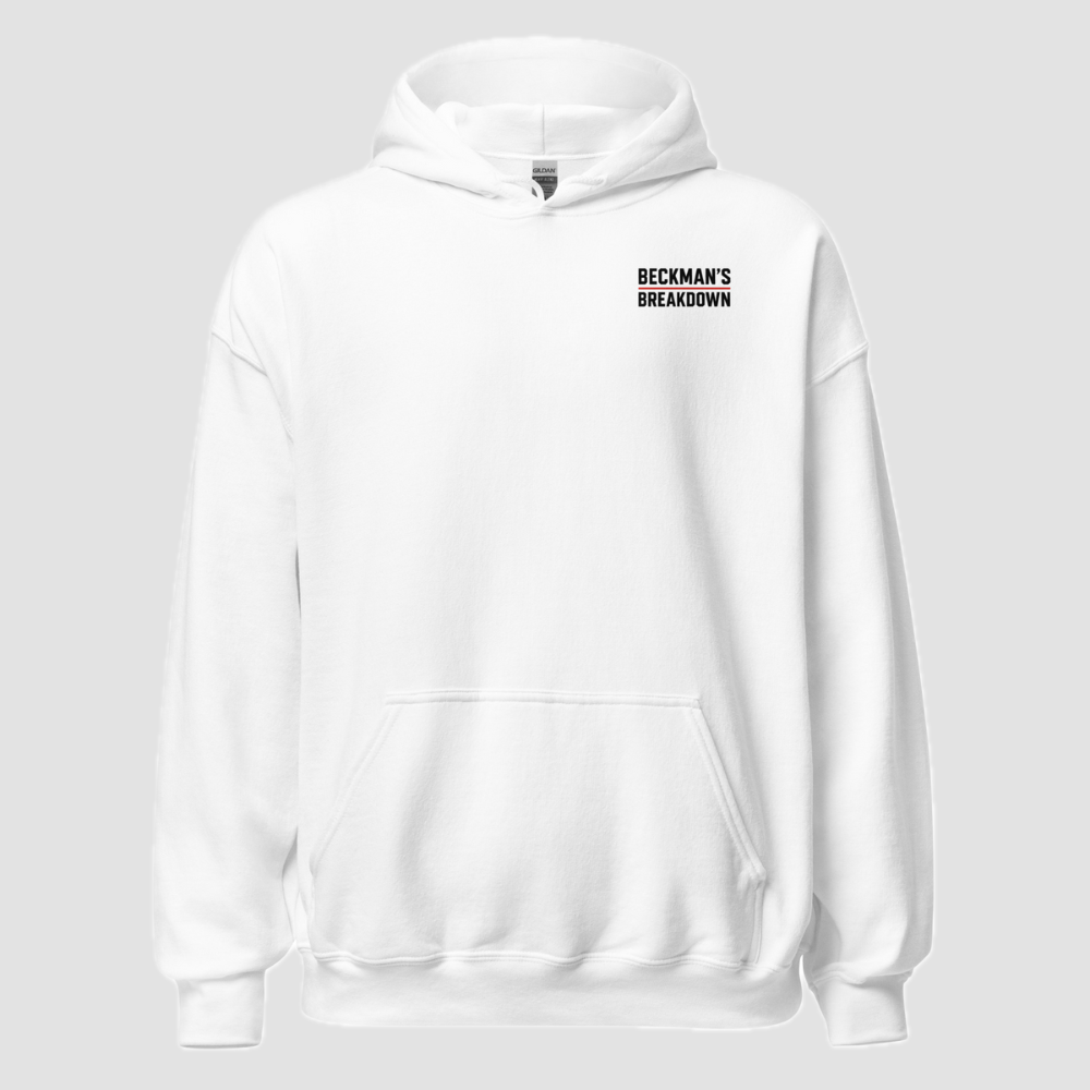 Beckman's Breakdown Small Logo Hoodie