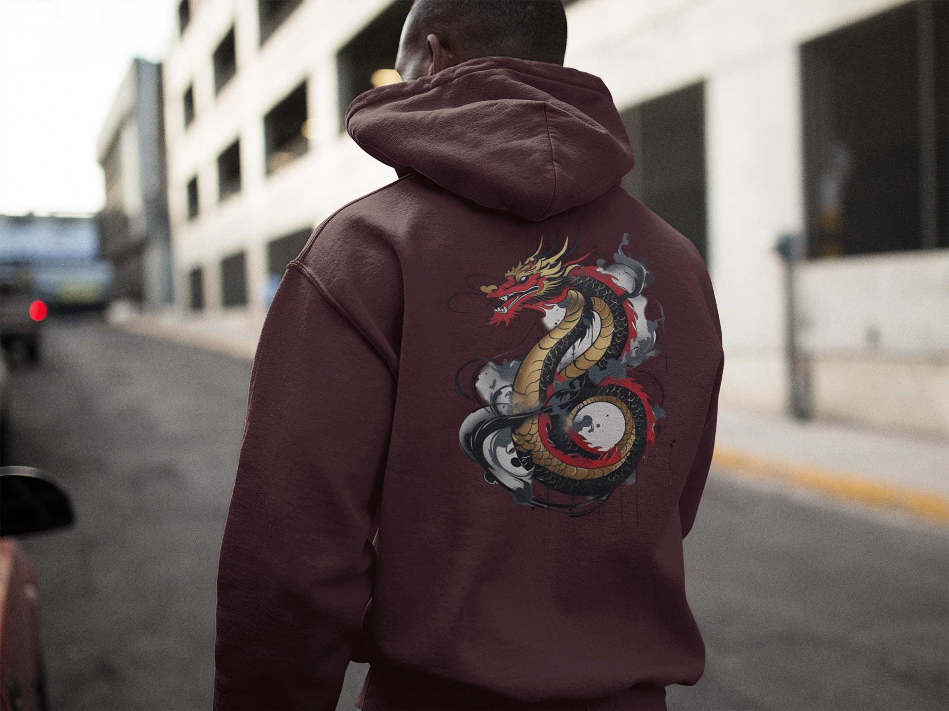 Dragon & Smoke Hoodie
