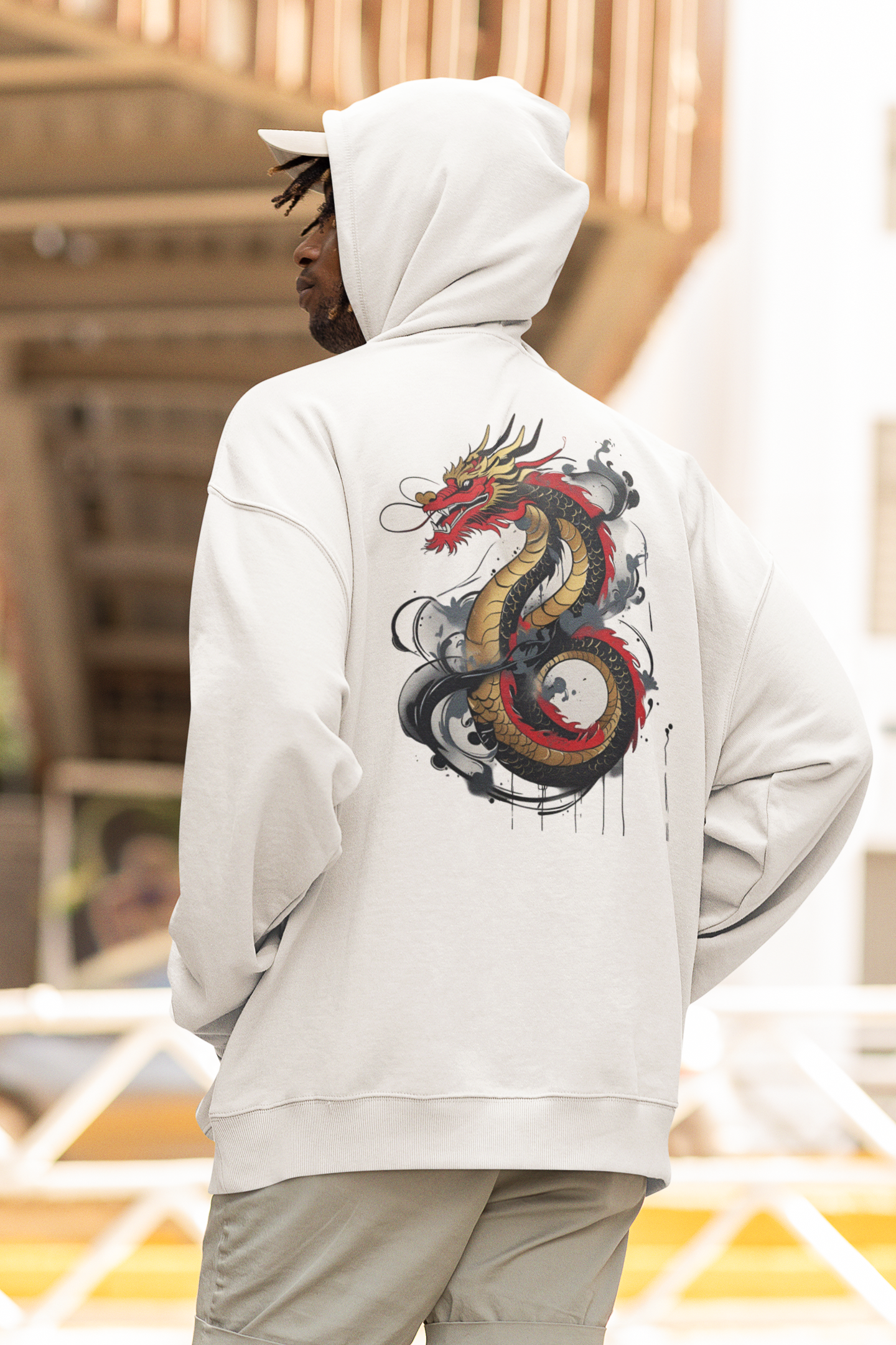 Dragon & Smoke Hoodie