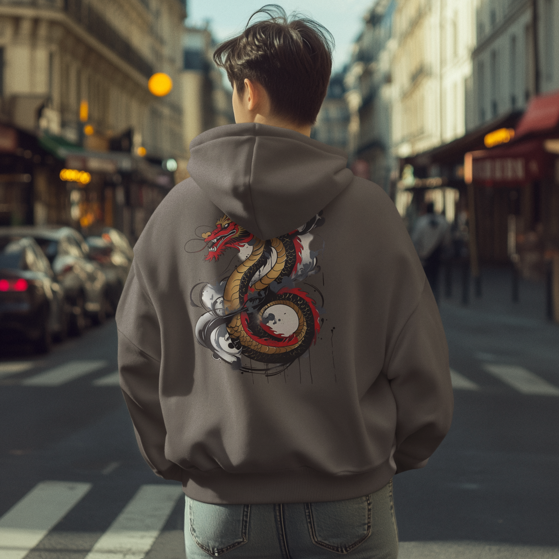 Dragon & Smoke Hoodie