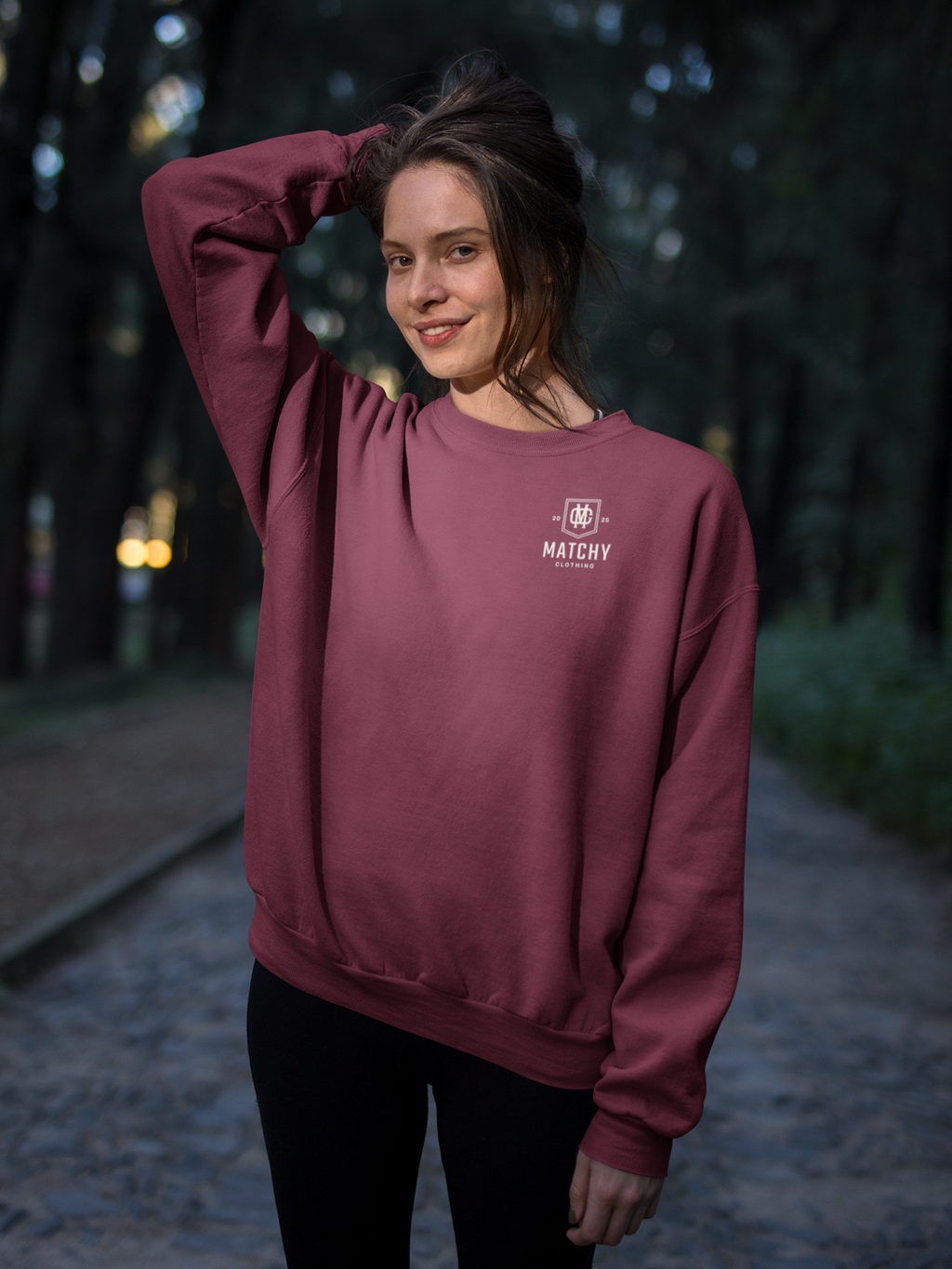 Basic Matchy Logo Sweatshirt
