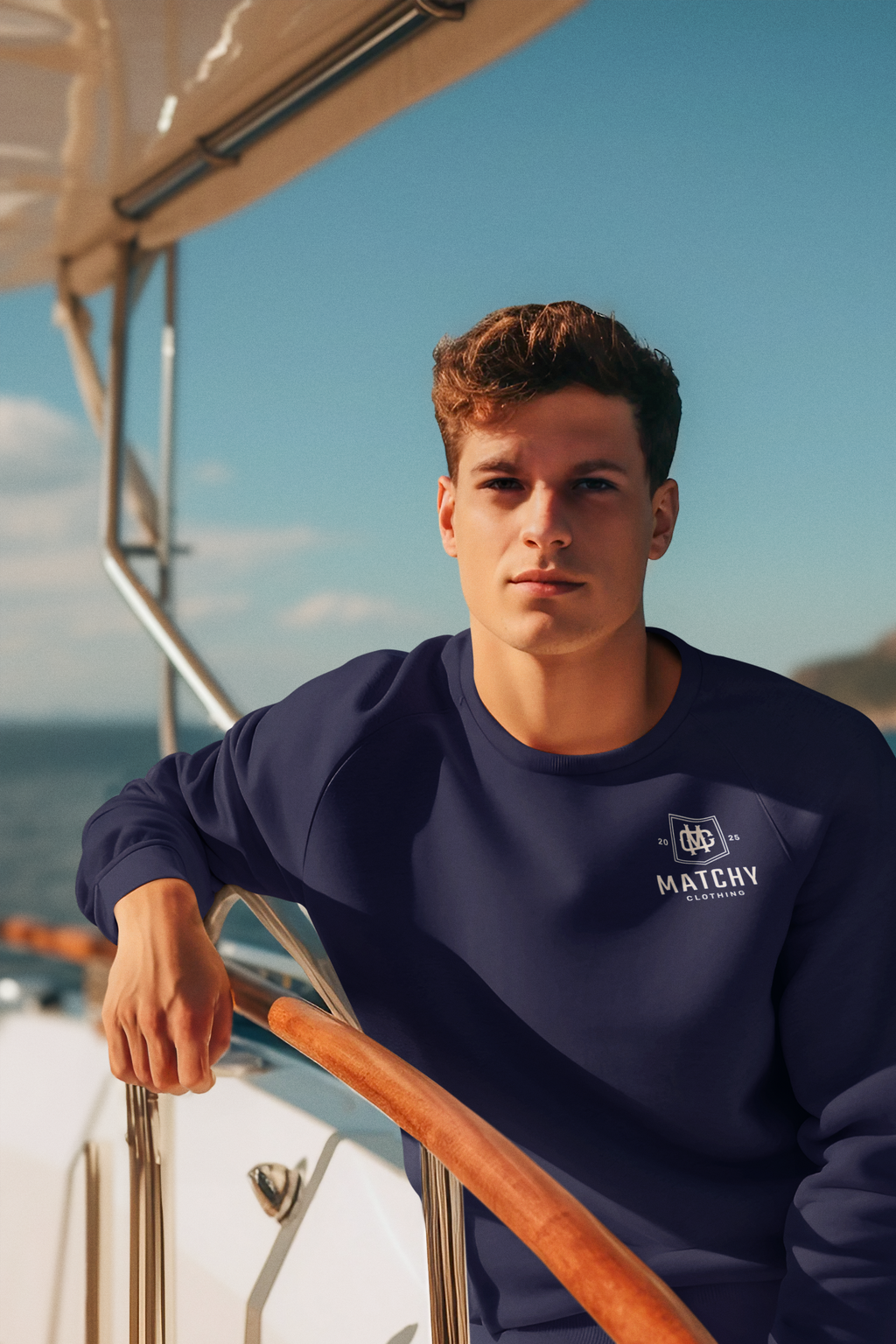 Basic Matchy Logo Sweatshirt