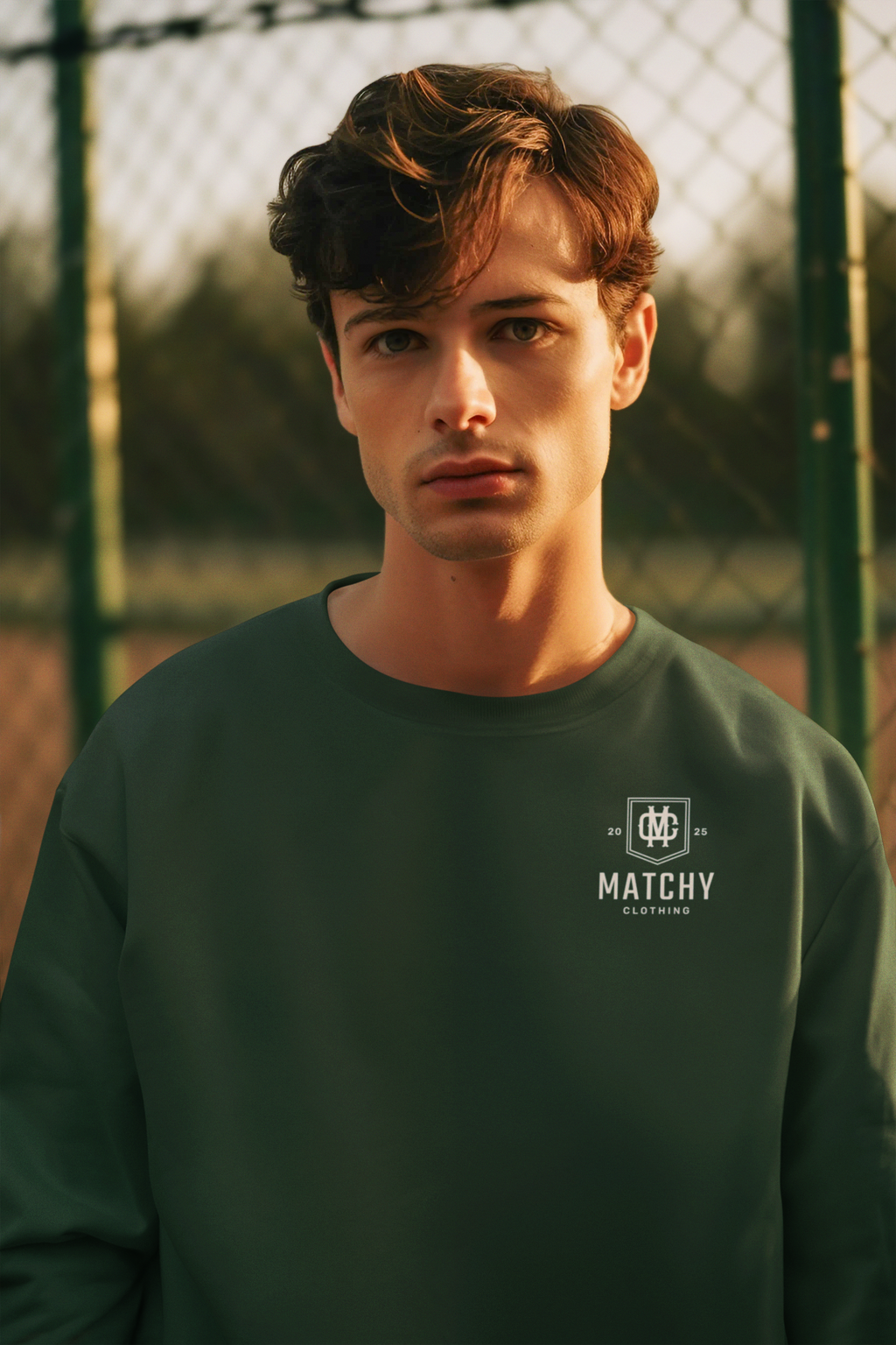 Basic Matchy Logo Sweatshirt