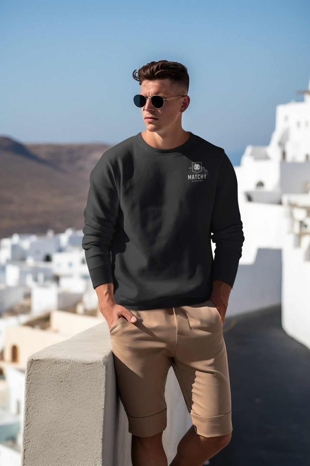 Basic Matchy Logo Sweatshirt