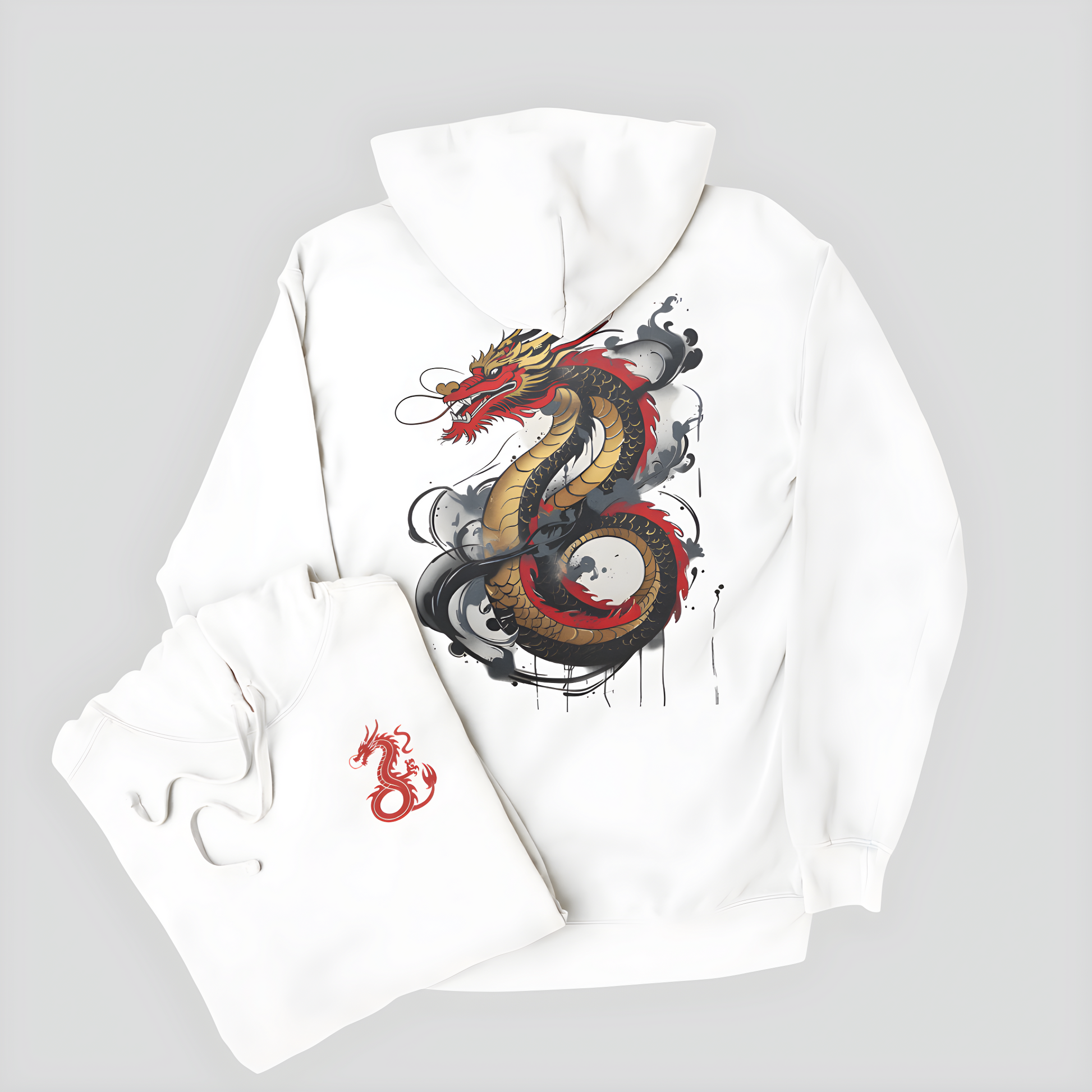 Dragon & Smoke Hoodie