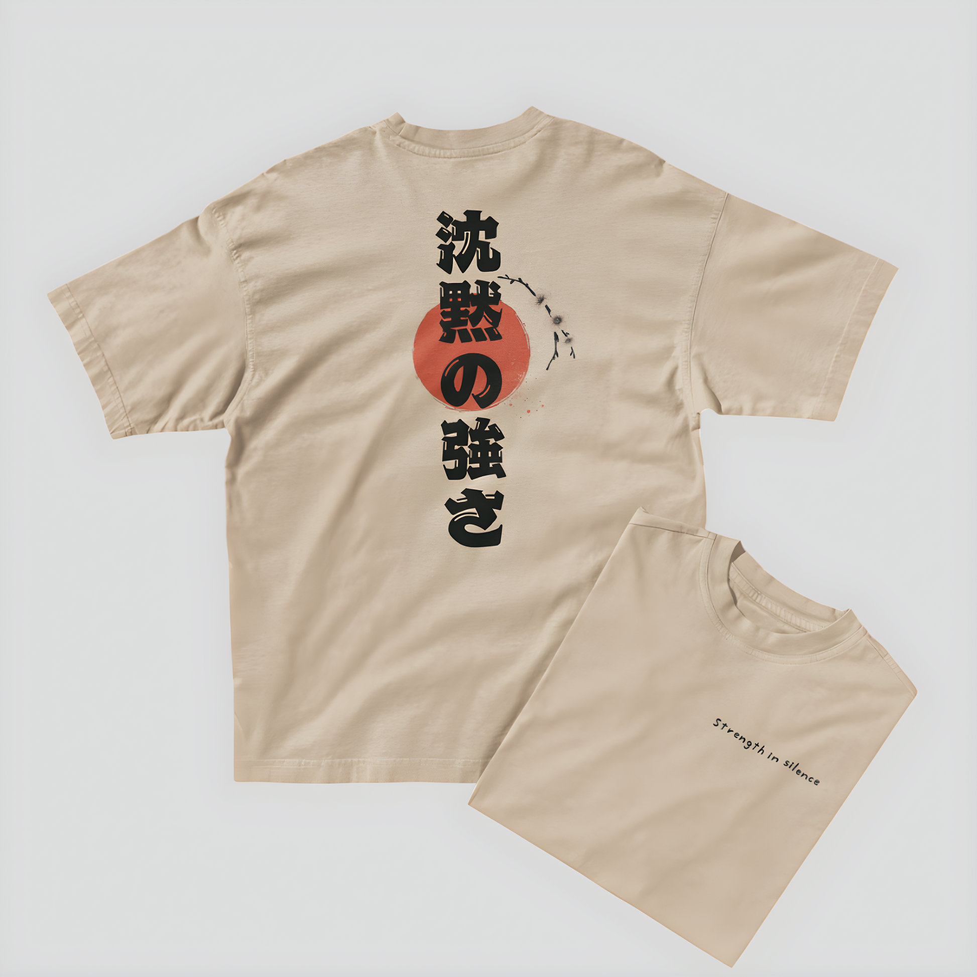 Strength In Silence | Japanese Inspired Tee