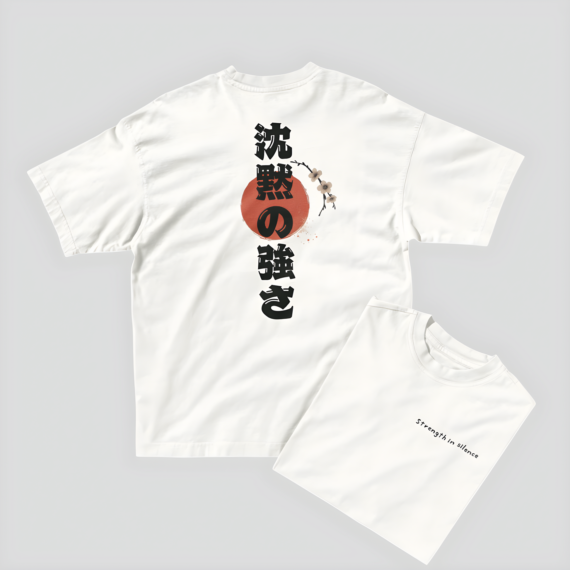Strength In Silence | Japanese Inspired Tee